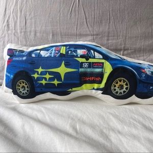 Subaru cut out pillow